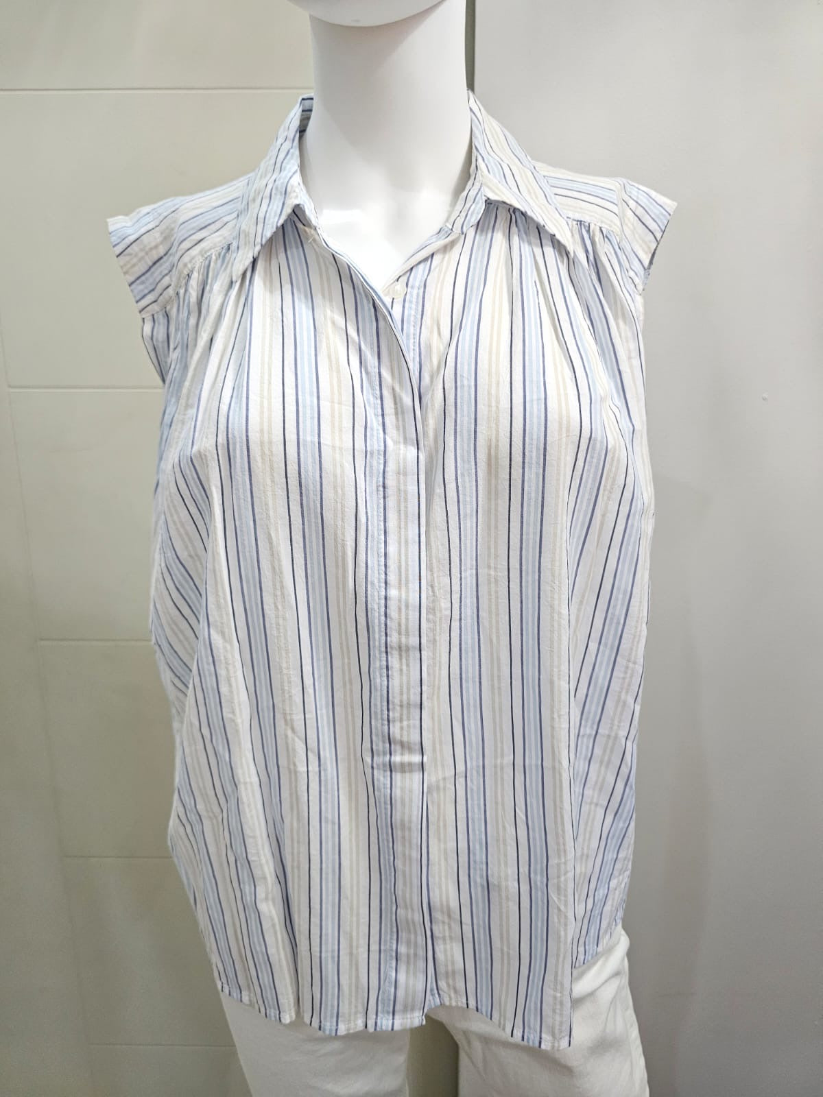 ANA Blusa a Rayas, Talla S