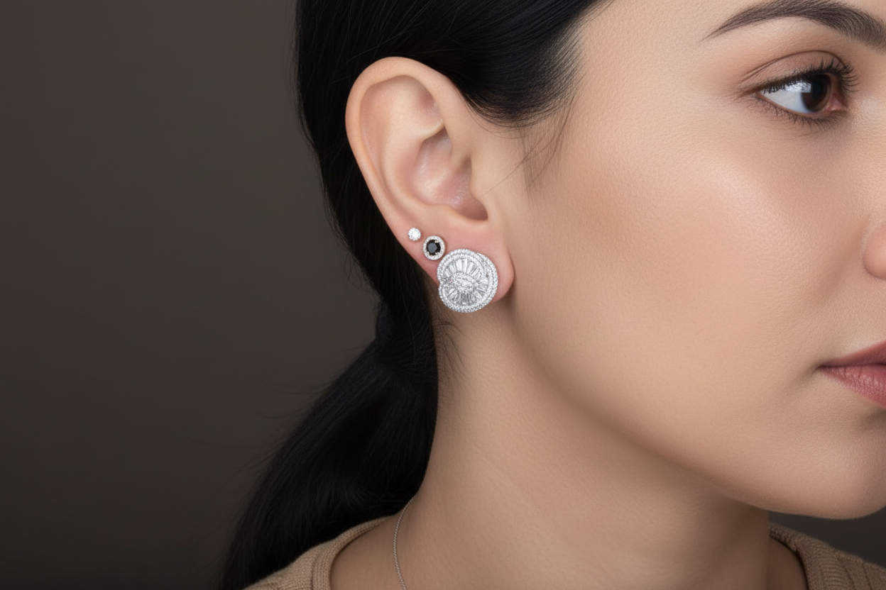 Stella Aritos en Plata925 con Zircones Baguette