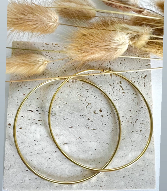 Argollas Máxi Oro de 14k