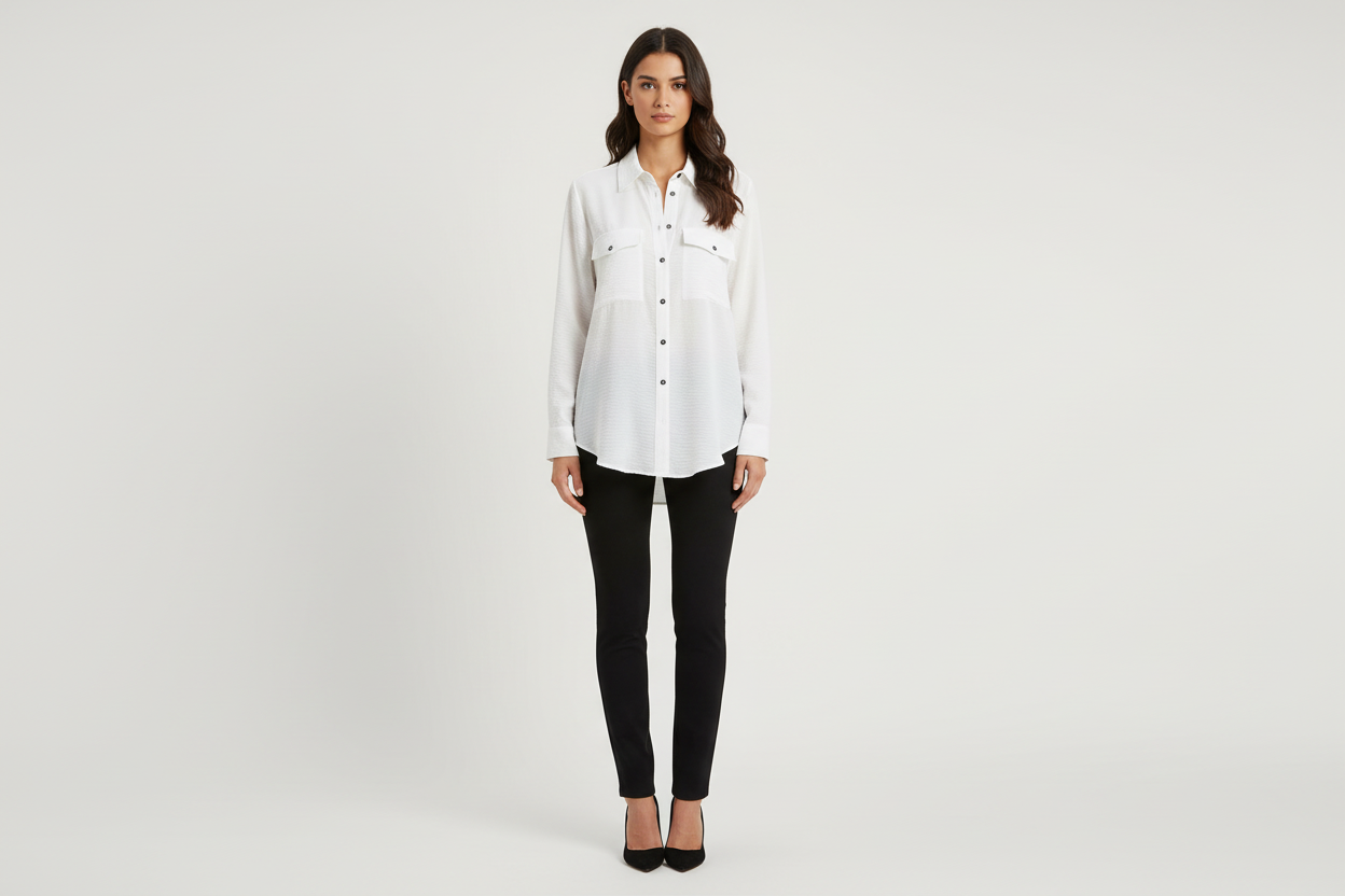 Rachel Roy, Blusa Crema, Talla M