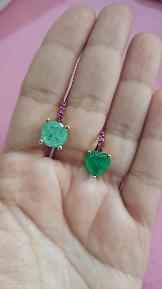 Dijes en Plata925 con forma de Corazón, Pera, y Cuadrado