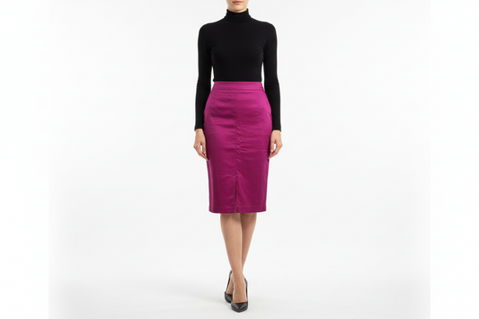 Liz Claiborne Falda Color Fucsia