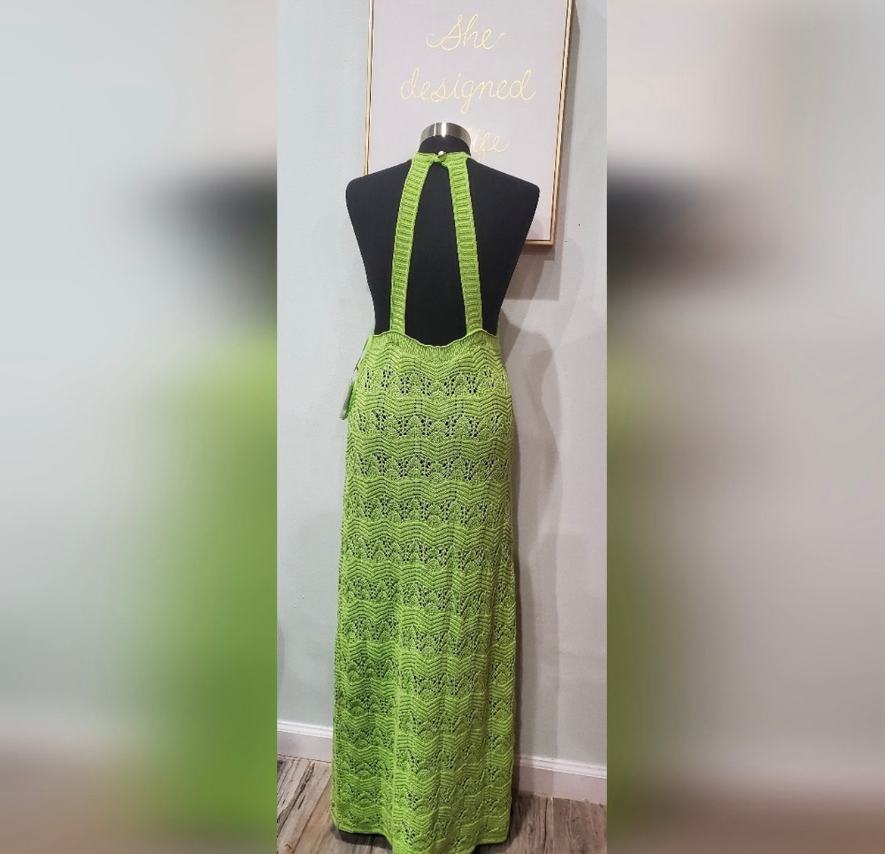 House Of Harlow 1960 Vestido Tejido Tipo Halter