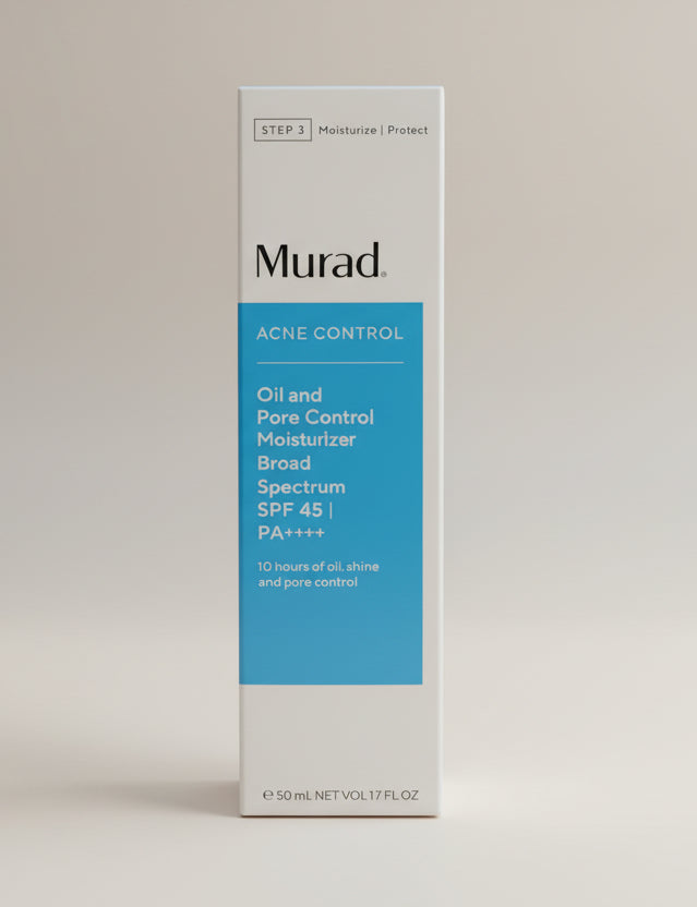 MURAD - ACNE CONTROL OIL AND PORE CONTROL MATTIFIER BROAD SPECTRUM SPF 45| PA++++