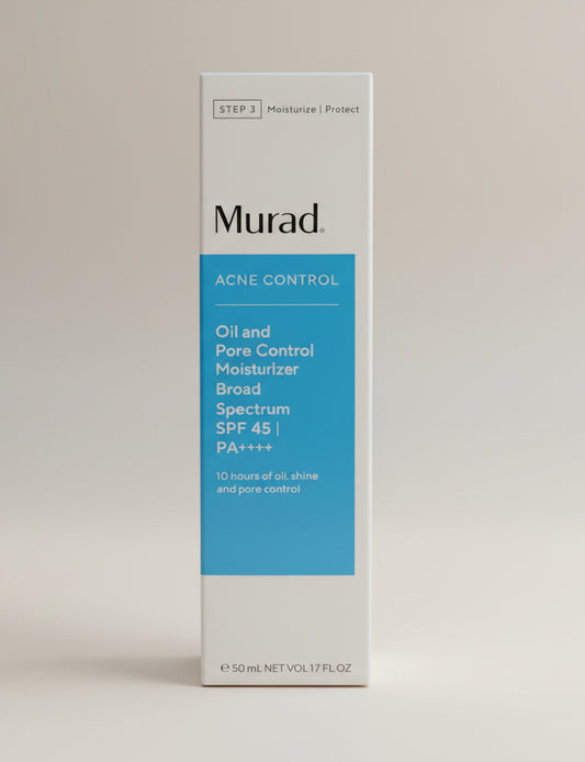 MURAD - ACNE CONTROL OIL AND PORE CONTROL MATTIFIER BROAD SPECTRUM SPF 45| PA++++