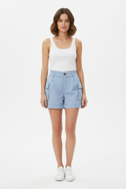 Sincerely Jules Short Azul Celeste Talla 1/25