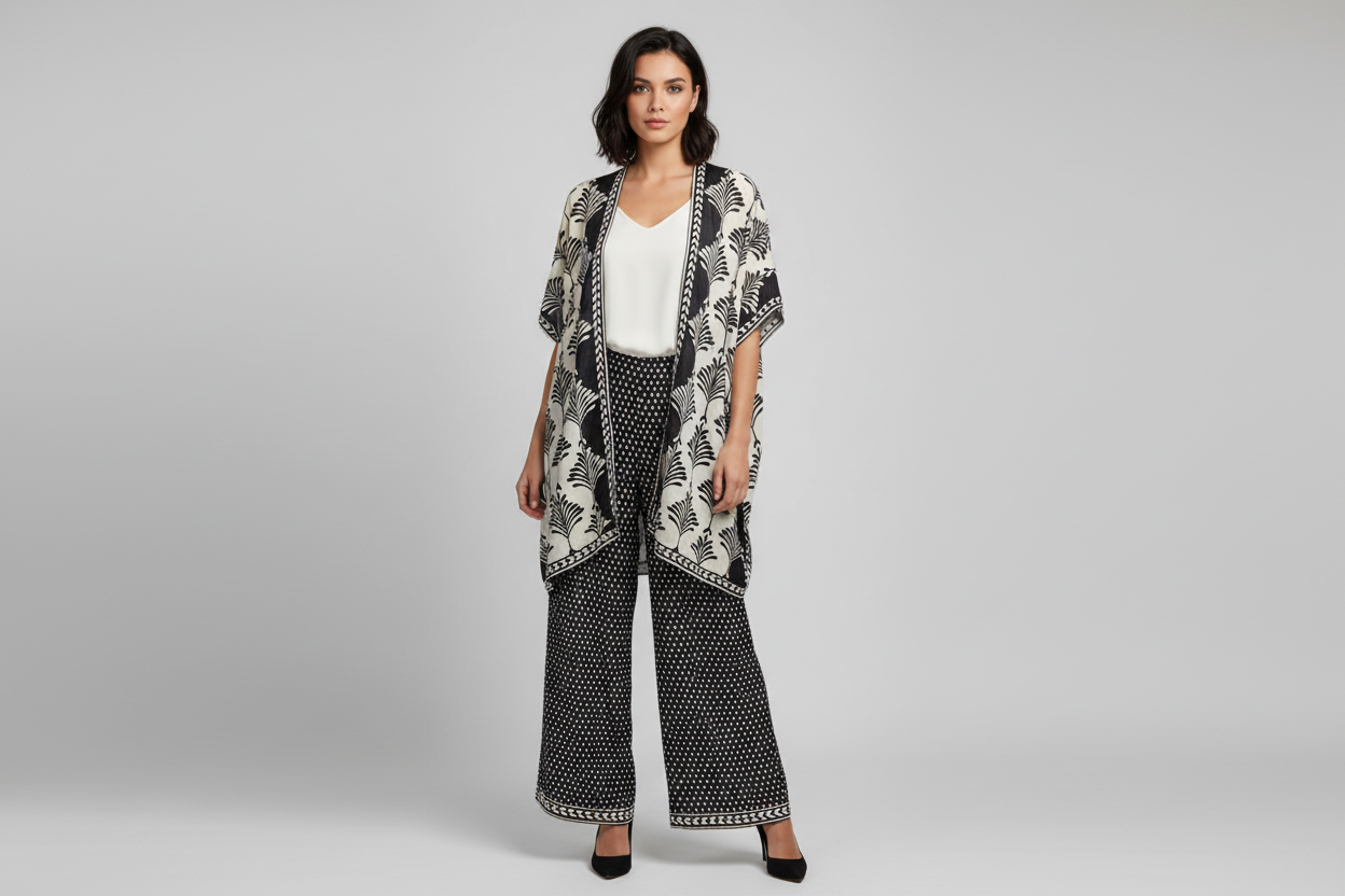 Max Studio Set de Pantalon y Chaleco, Talla Small