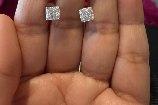 Solitarios de Oro de 14k y Zircones