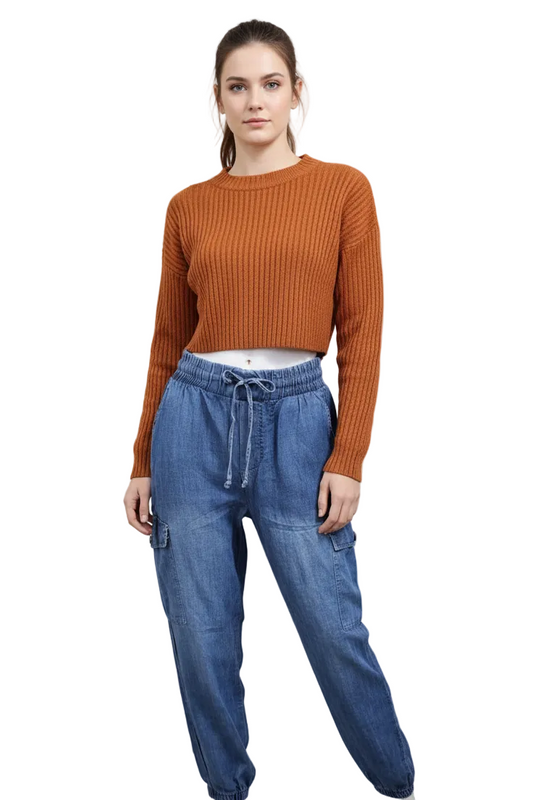 Republic Pantalon suave de Mezclilla Estilo Cargo