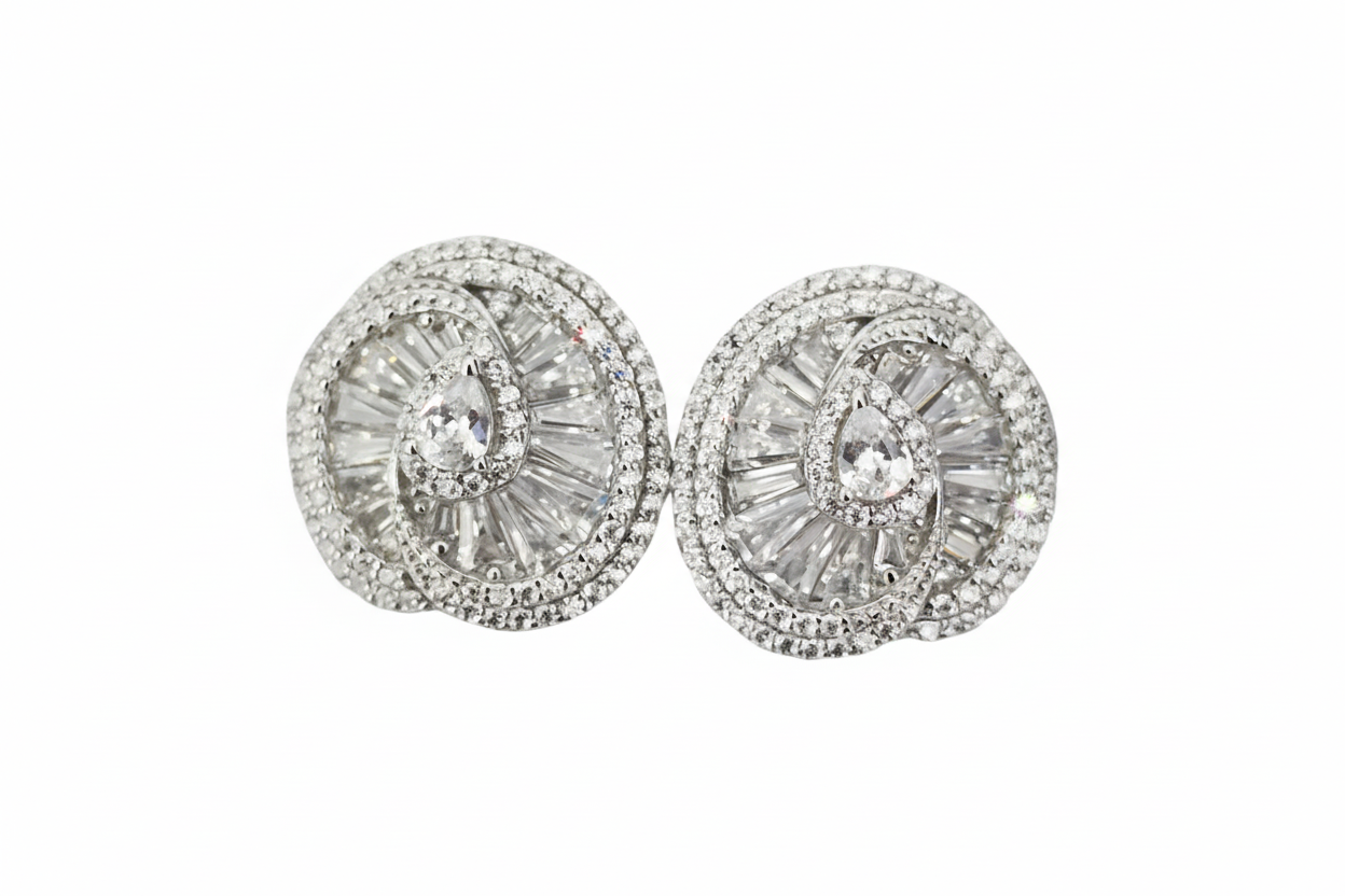 Stella Aritos en Plata925 con Zircones Baguette