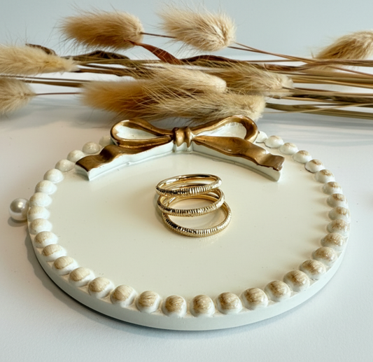 Anillos banda en Oro de 14k Talla 7