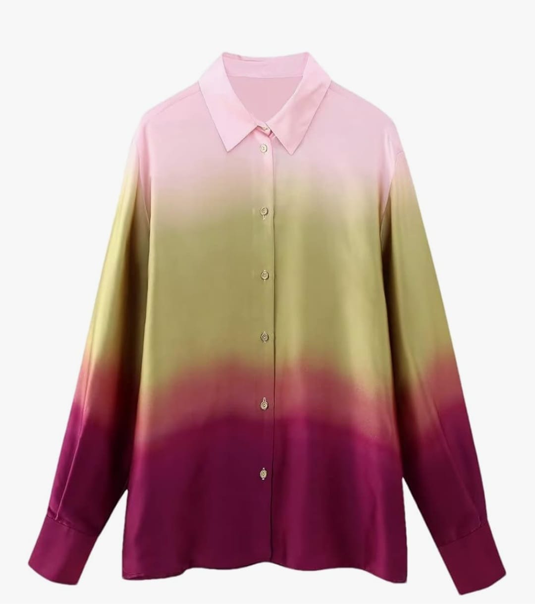 Industry Blusa Multicolor Manga Larga, Talla XS