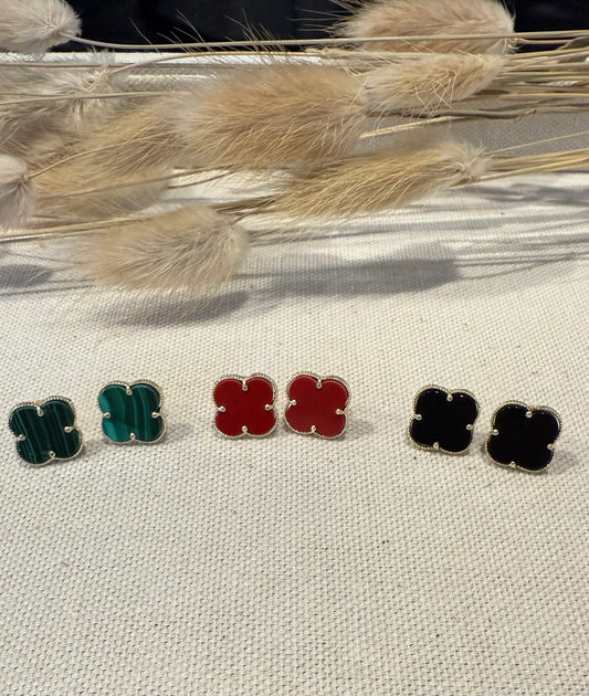 Aritos de Trébol en colores