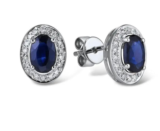 Exquisita joyería, para elevar tu estilo! , sisters jewelry, Just $7800! ShopAritos stud de Oro y zafiros now at Sister'sJewelrySister'sJewelry{TAGS