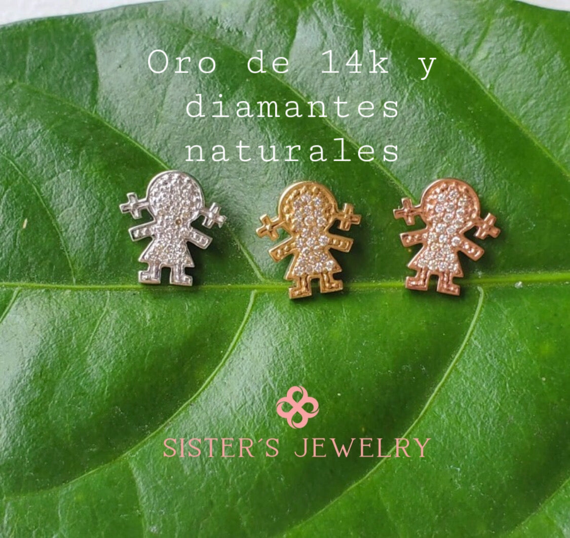 Exquisita joyería, para elevar tu estilo! , sisters jewelry, Just $5500.00! ShopCharms de  niños en oro de 14k y diamantes now at Sister'sJewelrySister'sJewelry{TAGS