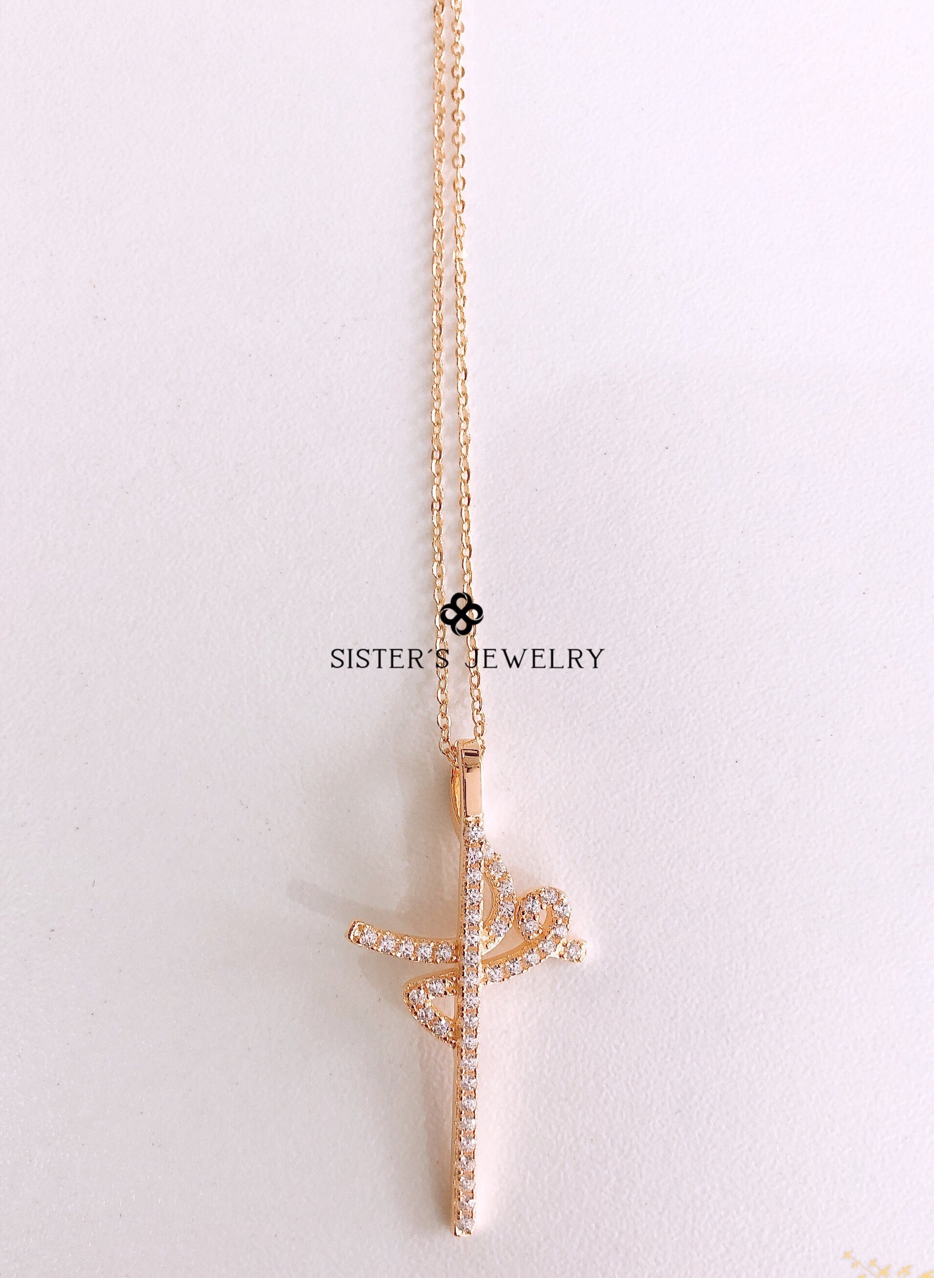 Joyería Fina, para toda ocasión, sisters jewelry, Just $680.00! ShopCadena con cruz de Fe now at Sister'sJewelrySister'sJewelry{TAGS