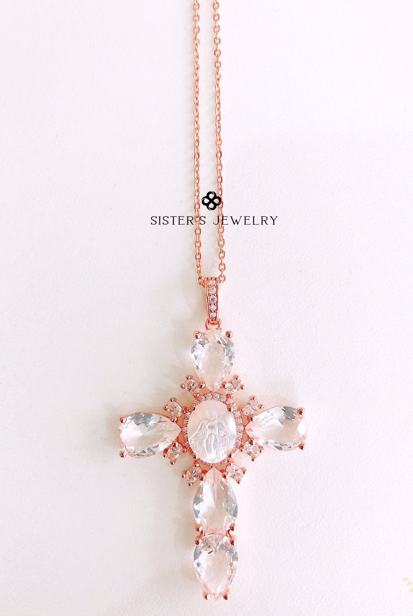 Joyería Fina, para toda ocasión, sisters jewelry, Just $1350.00! ShopCadena con cruz de cristales now at Sister'sJewelrySister'sJewelry{TAGS