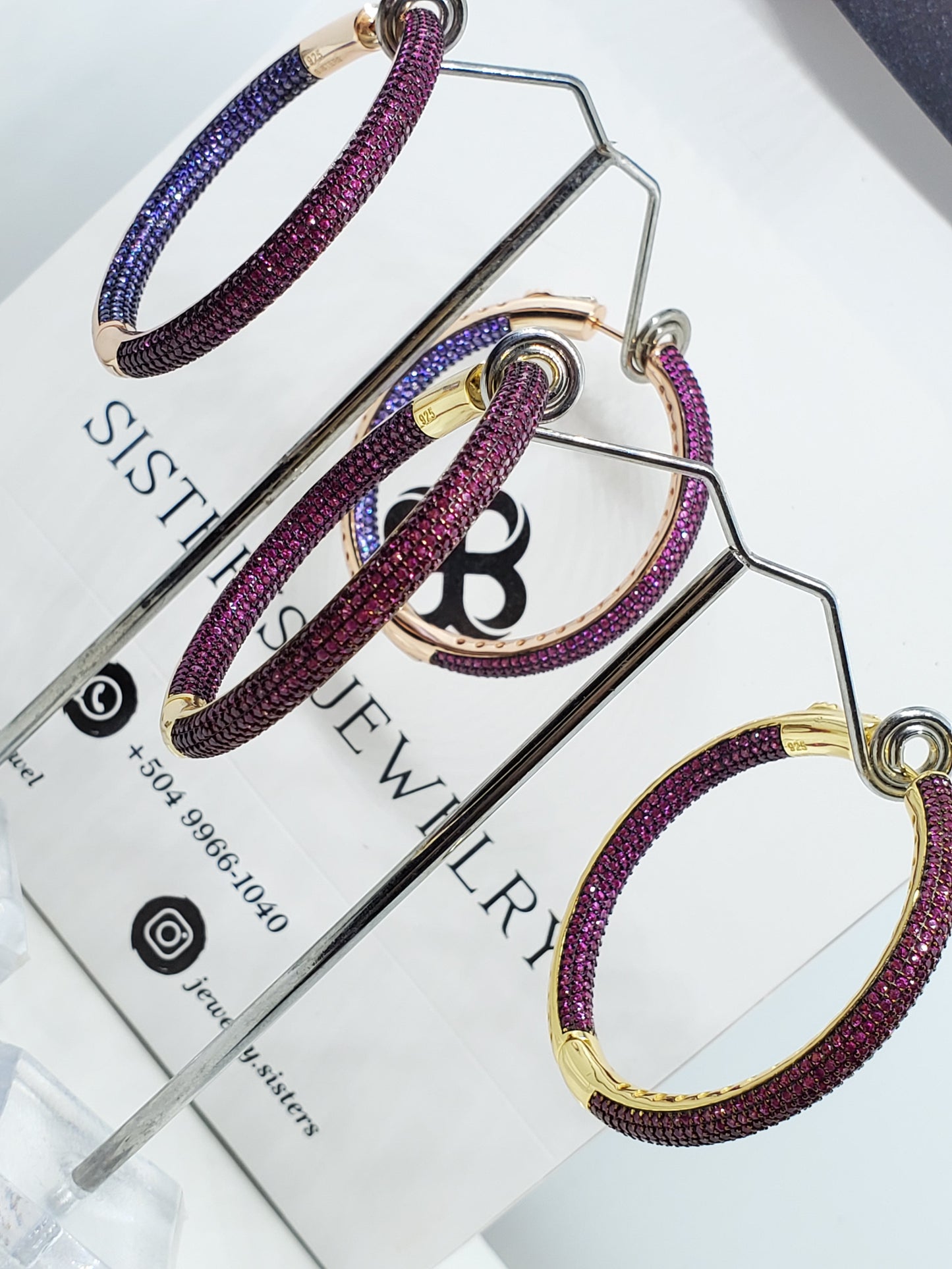 Joyería Fina, para toda ocasión, sisters jewelry, Just $2350.00! ShopArgollas grandes 5 cm now at Sister'sJewelrySister'sJewelry{TAGS