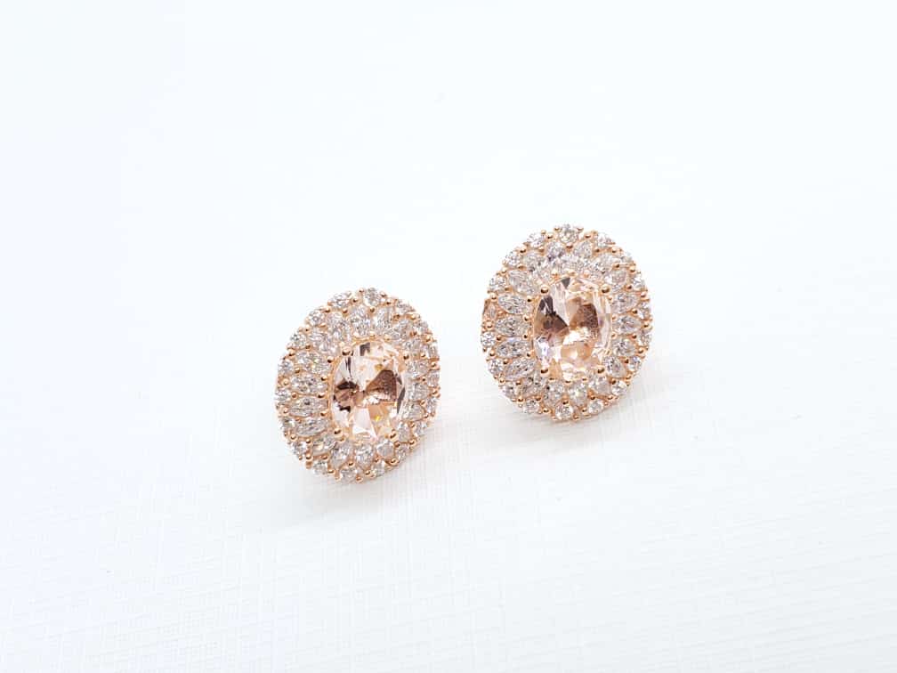 Joyería Fina, para toda ocasión } from {sisters jewelry} - Just $890.00! ShopAritos ovalados con zircones now at Sister'sJewelrySister'sJewelryAritos