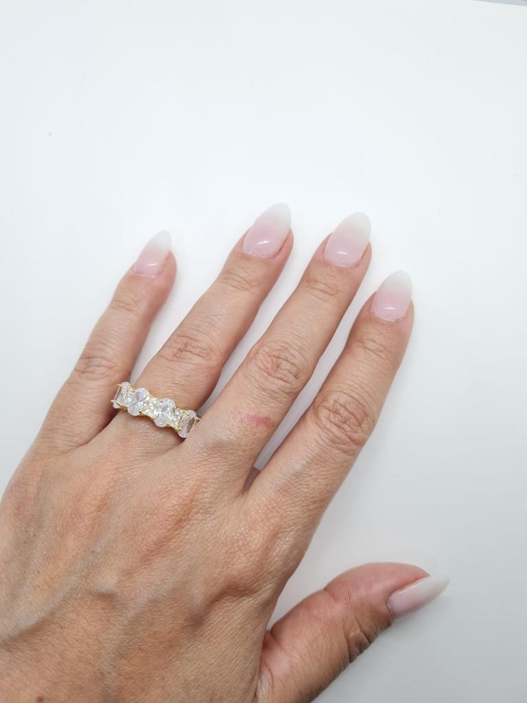 Joyería Fina, para toda ocasión } from {sisters jewelry} - Just $1200.00! ShopAnillo de banda con zircones ovalados y redondos now at Sister'sJewelrySister'sJewelryAnillos