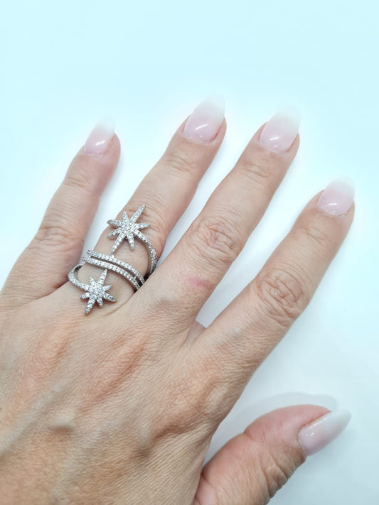 Joyería Fina, para toda ocasión, sisters jewelry, Just $1200.00! ShopAnillo doble estrella now at Sister'sJewelrySister'sJewelry{TAGS