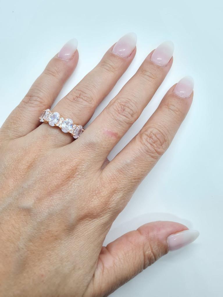 Joyería Fina, para toda ocasión } from {sisters jewelry} - Just $1200.00! ShopAnillo de banda con zircones ovalados y redondos now at Sister'sJewelrySister'sJewelryAnillos