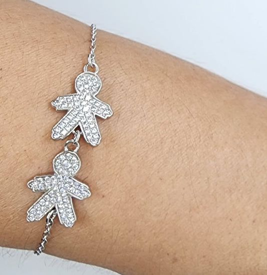 Joyería Fina, para toda ocasión, sisters jewelry, Just $300.00! ShopPulsera dos Boys now at Sister'sJewelrySister'sJewelry{TAGS